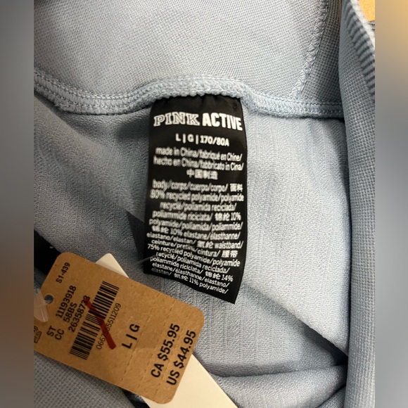 New w/tags! Women’s PINK Active High Waist (7/8 tight) leggings/work out pants - Picture 10 of 10